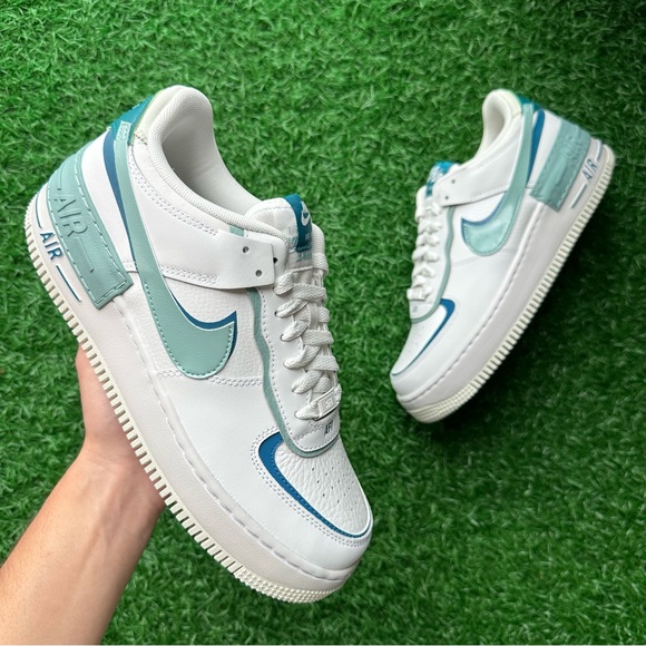 Nike Air Force 1 Shadow Summit White Mineral - Picture 3 of 11